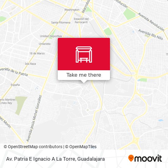 Av. Patria E Ignacio A La Torre map