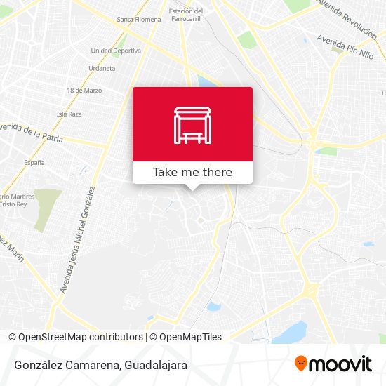 González Camarena map