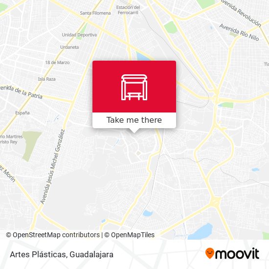 Artes Plásticas map