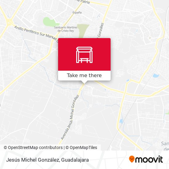 Mapa de Jesús Michel González