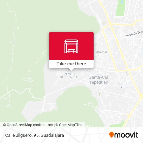 Mapa de Calle Jilguero, 95