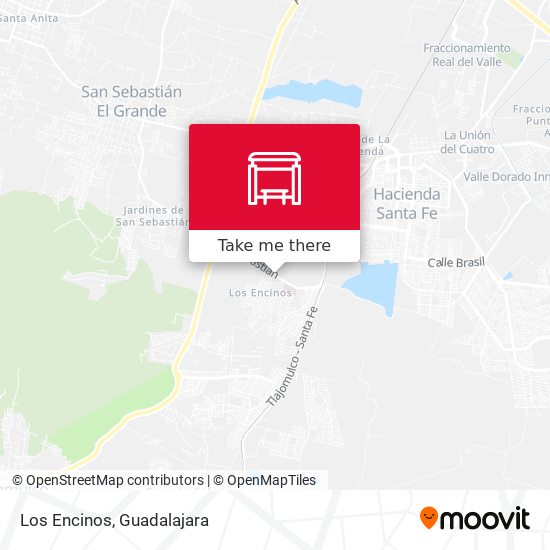 Mapa de Los Encinos
