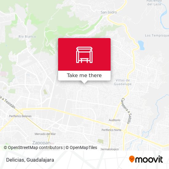 Mapa de Delicias