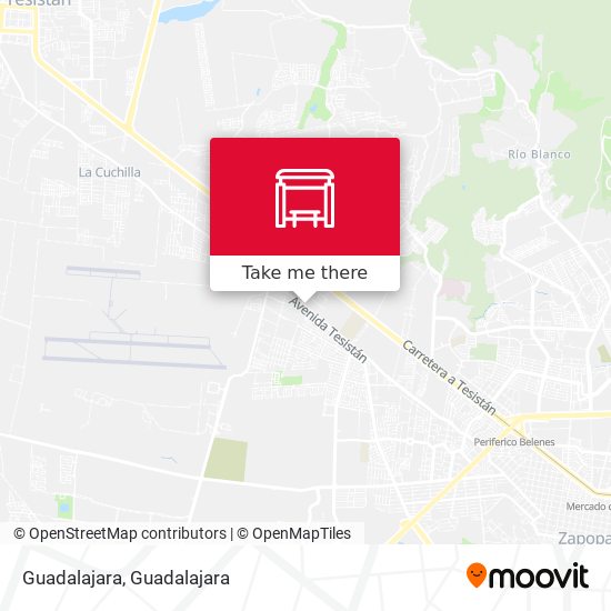 Mapa de Guadalajara