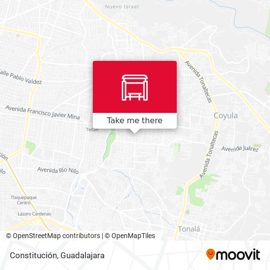 Mapa de Constitución