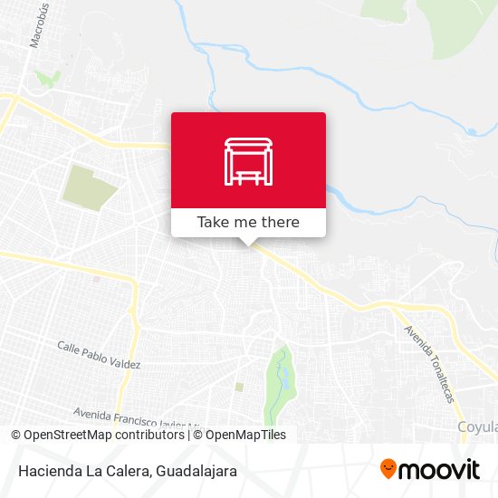 Mapa de Hacienda La Calera