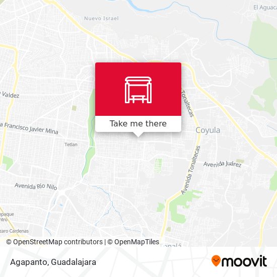 Mapa de Agapanto