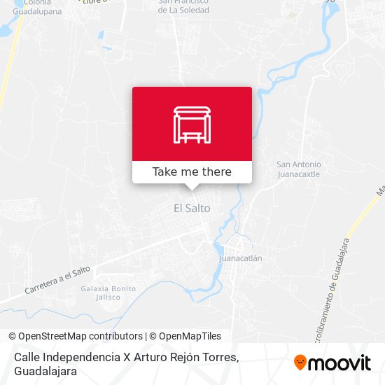 Calle Independencia X Arturo Rejón Torres map