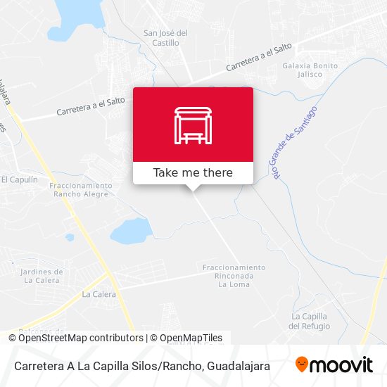 Carretera A La Capilla Silos / Rancho map