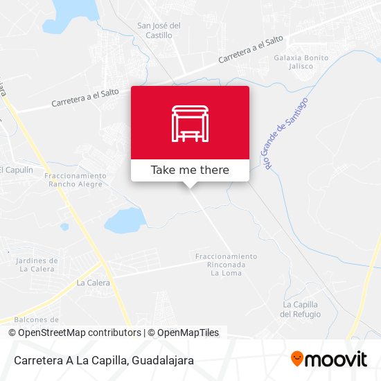 Mapa de Carretera A La Capilla