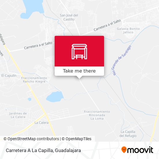 Carretera A La Capilla map