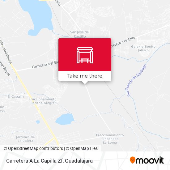 Carretera A La Capilla Zf map