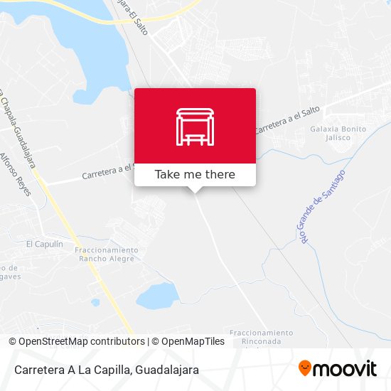Carretera A La Capilla map
