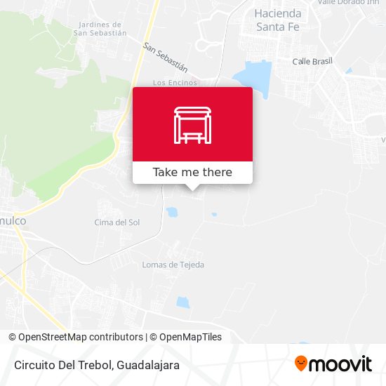 Circuito Del Trebol map