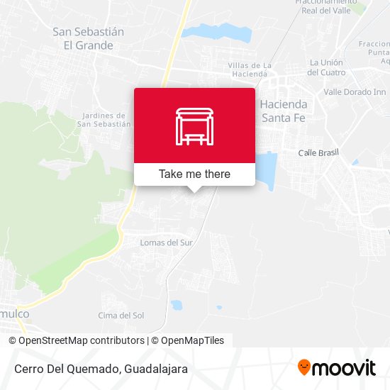 Mapa de Cerro Del Quemado