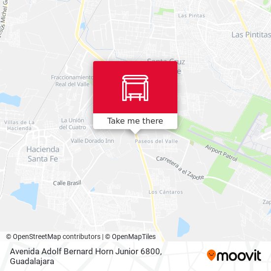 Avenida Adolf Bernard Horn Junior 6800 map
