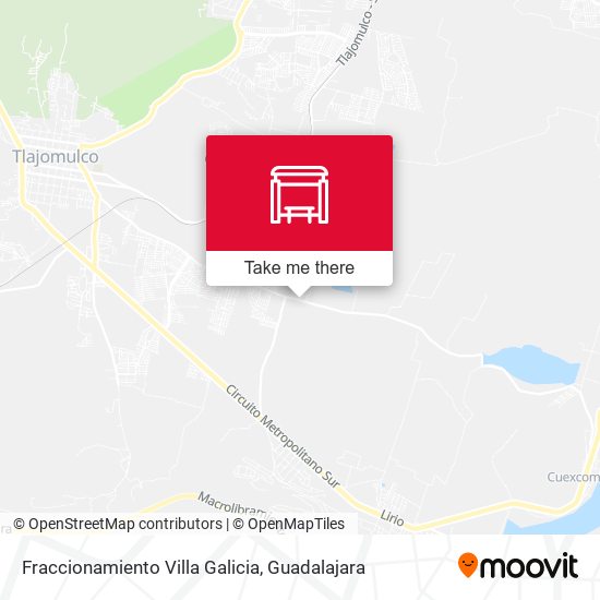 Fraccionamiento Villa Galicia map