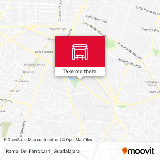 Ramal Del Ferrocarril map