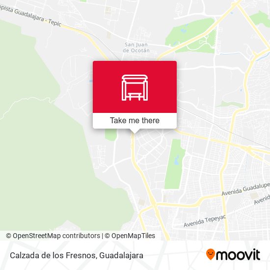 Calzada de los Fresnos map