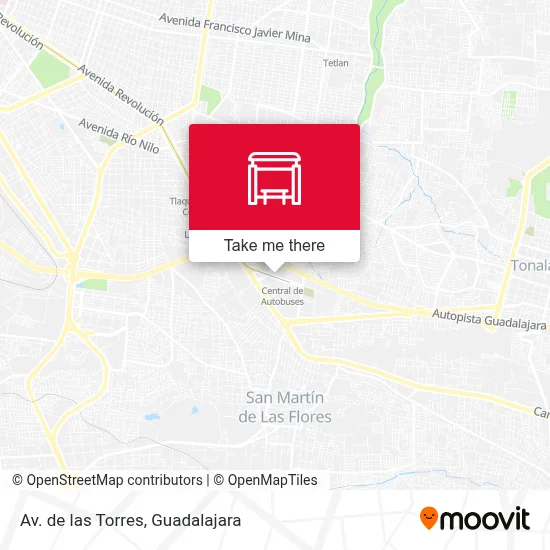 Av. de las Torres map