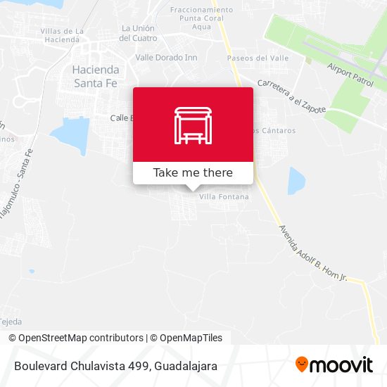 Boulevard Chulavista 499 map