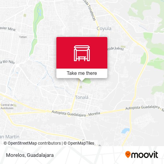 Mapa de Morelos