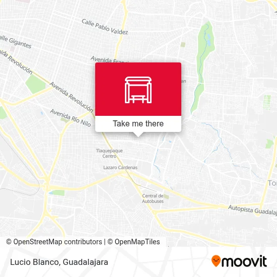Lucio Blanco map