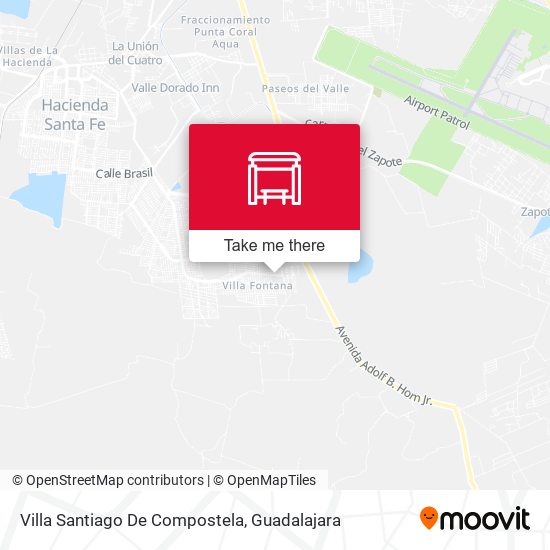 Mapa de Villa Santiago De Compostela