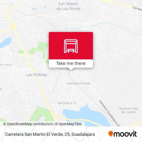Carretera San Martin El Verde, 25 map