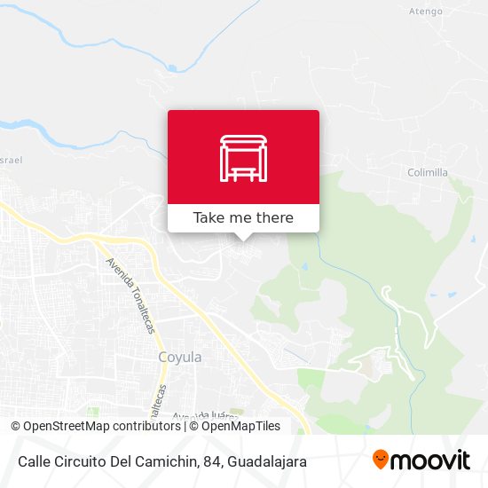 Calle Circuito Del Camichin, 84 map