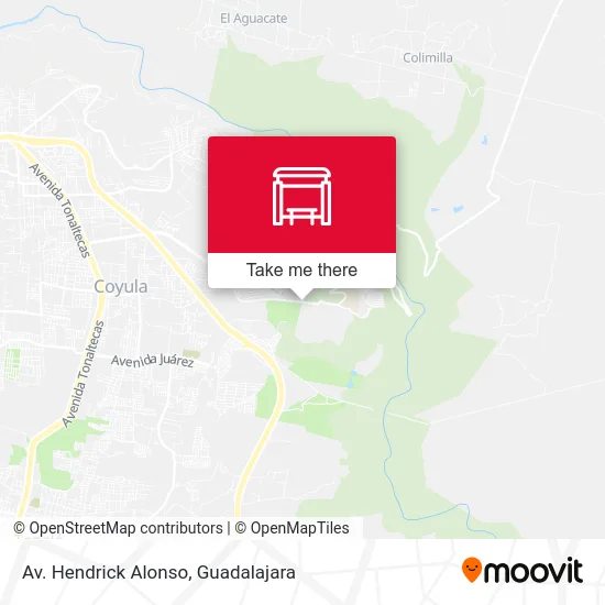 Av. Hendrick Alonso map