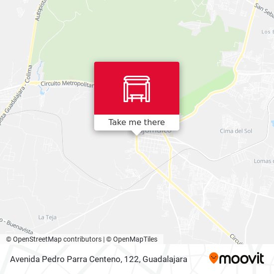 Avenida Pedro Parra Centeno, 122 map