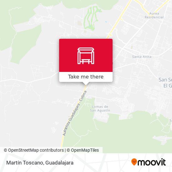 Mapa de Martín Toscano