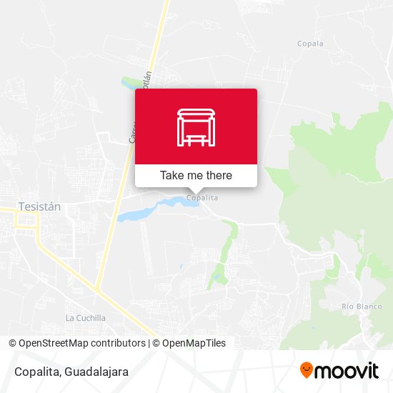 Mapa de Copalita