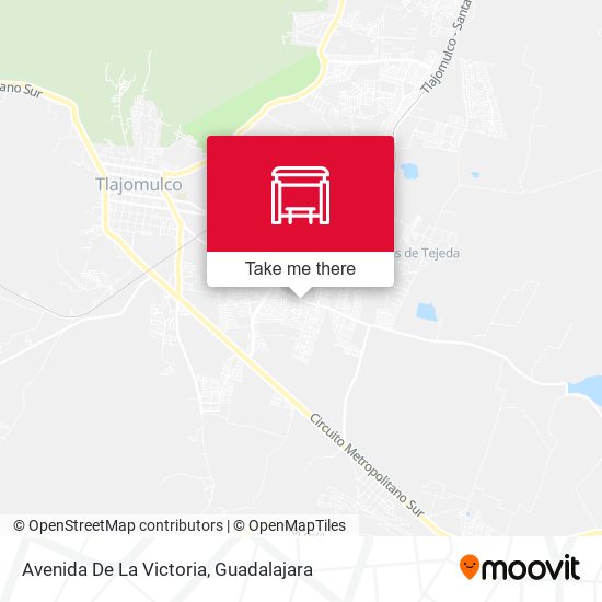 Avenida De La Victoria map