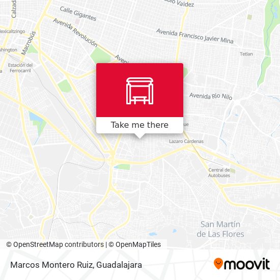 Marcos Montero Ruiz map