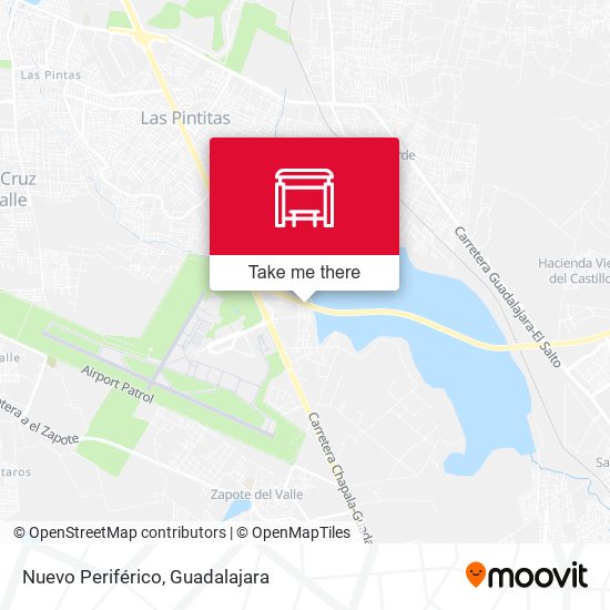 Nuevo Periférico map