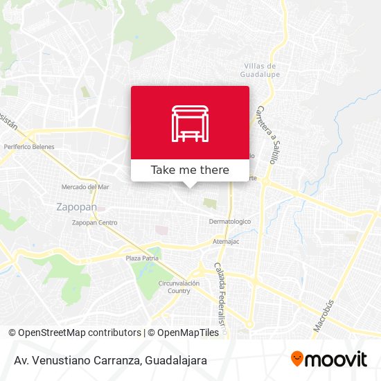 Av. Venustiano Carranza map
