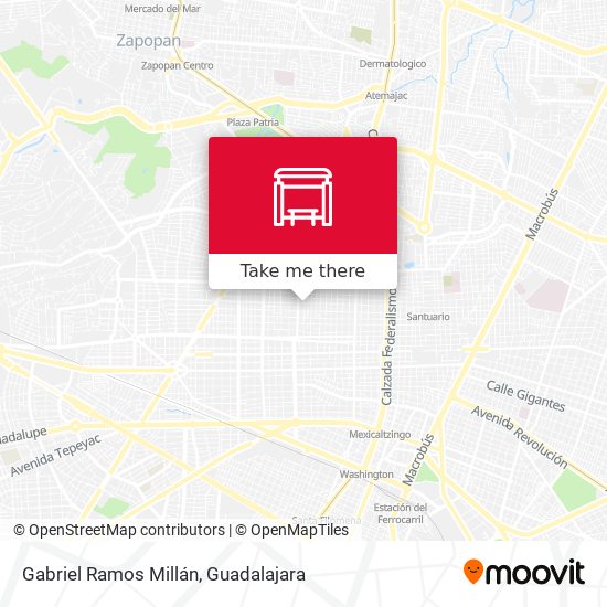 Gabriel Ramos Millán map