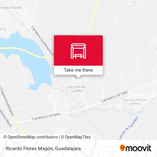 Ricardo Flores Magón map