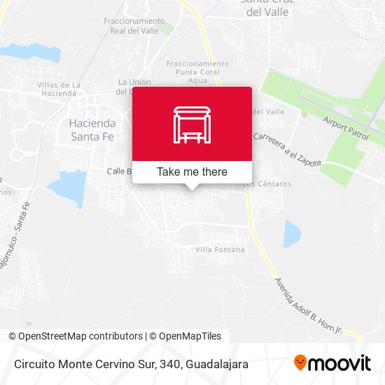 Circuito Monte Cervino Sur, 340 map