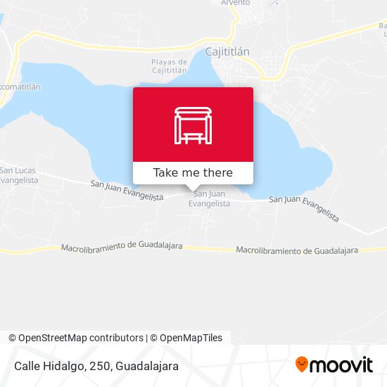 Mapa de Calle Hidalgo, 250