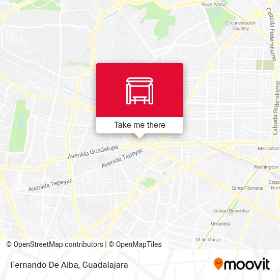 Fernando De Alba map