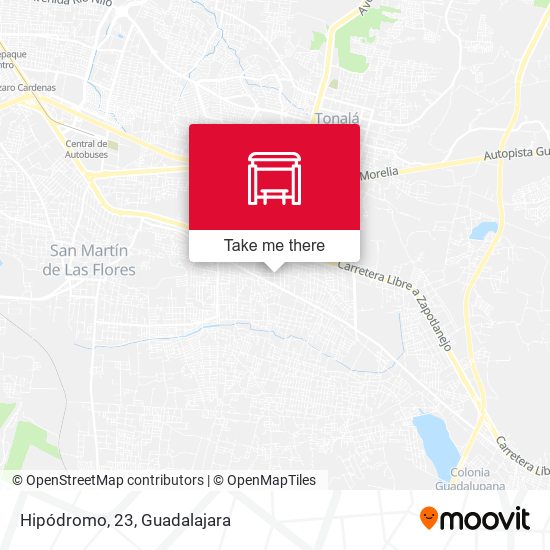 Mapa de Hipódromo, 23