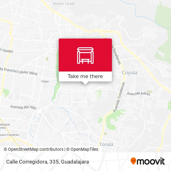 Calle Corregidora, 335 map