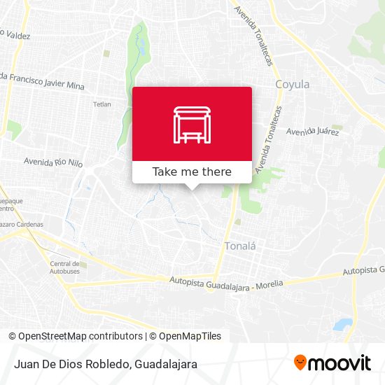 Juan De Dios Robledo map