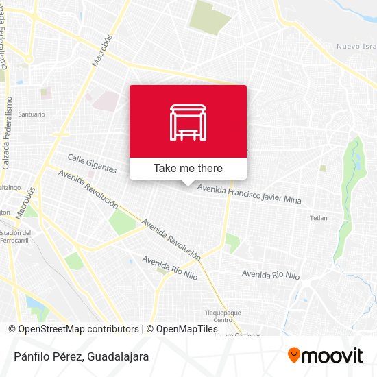 Mapa de Pánfilo Pérez