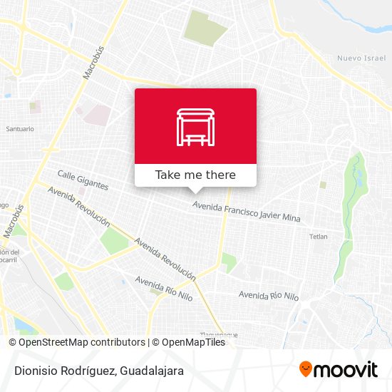 Dionisio Rodríguez map