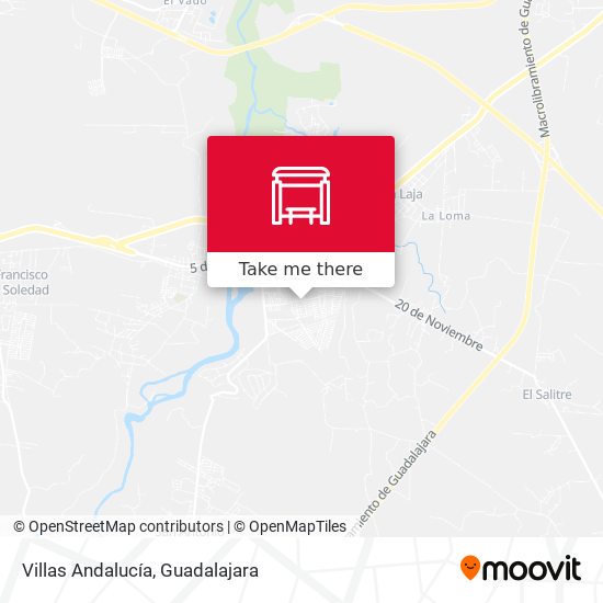 Mapa de Villas Andalucía