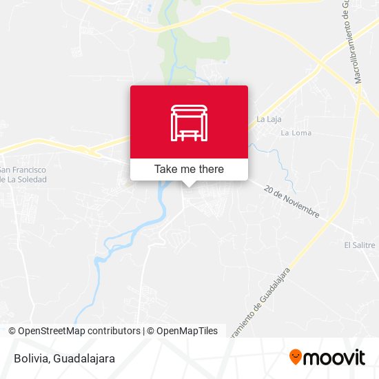 Mapa de Bolivia